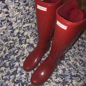Woman’s hunter rain boots